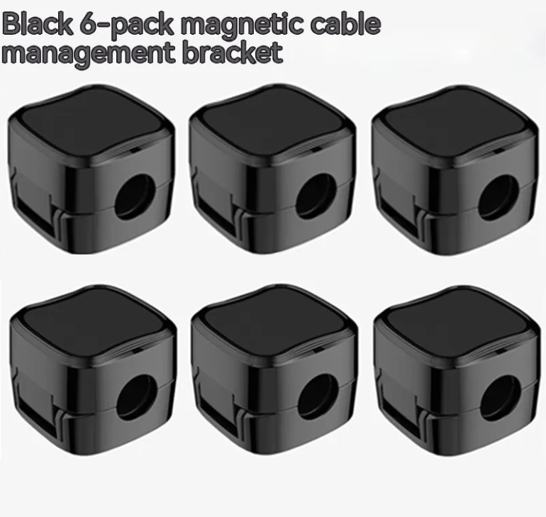 Magnetic Cable Organizer – Compact Cord Clips for a Tidy Desk