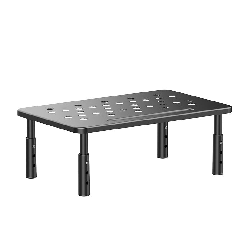 Retractable Desktop Monitor Riser – Adjustable Steel Stand