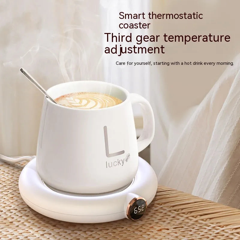 Smart Thermostatic Mug Warmer – Keep Your Coffee Perfectly Warm