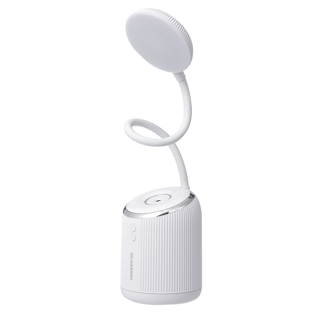 LED Desk Lamp with USB Humidifier – 2-in-1 Light & Air Refresh