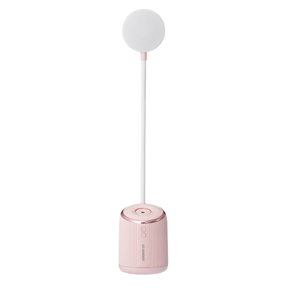 LED Desk Lamp with USB Humidifier – 2-in-1 Light & Air Refresh