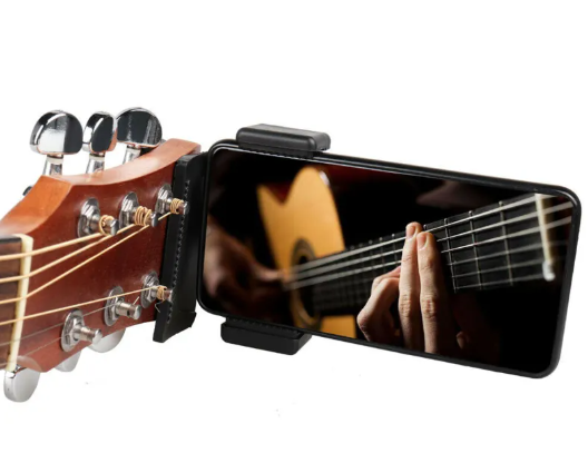 Phone Guitar Clip Stand – Hands-Free Mount for Musicians & Streamers