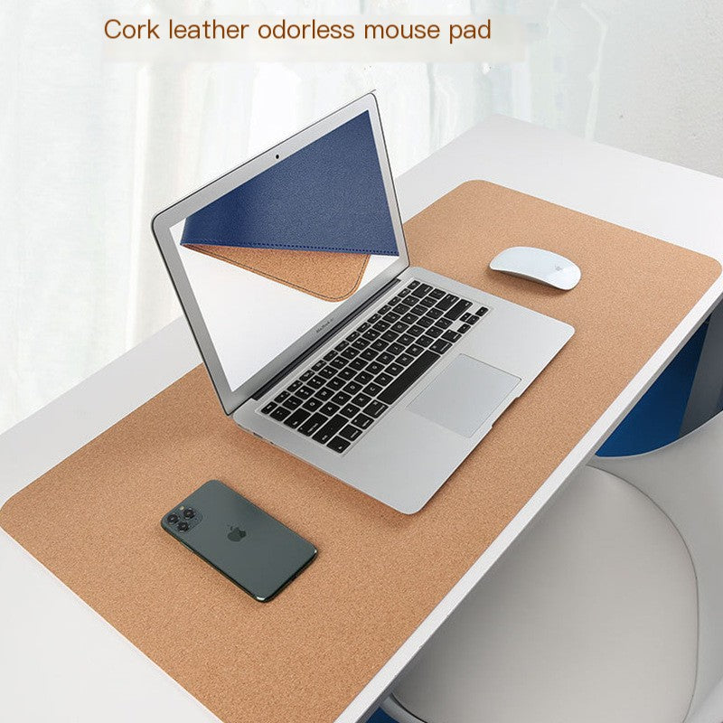 Large Waterproof Cork Desk Mat – Stylish Home Office Upgrade