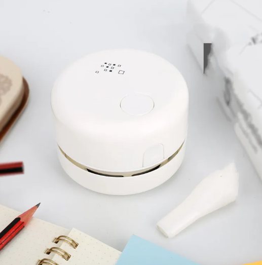 Mini Desktop Vacuum & Electric Eraser Cleaner – Spotless Workspace