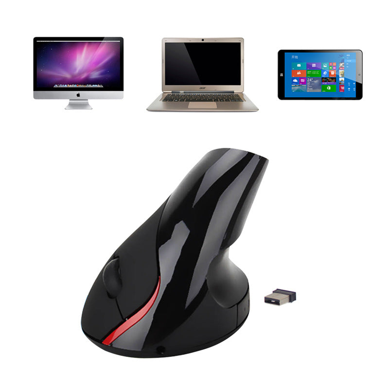Ergonomic Wireless Vertical Mouse – Rechargeable Comfort Grip