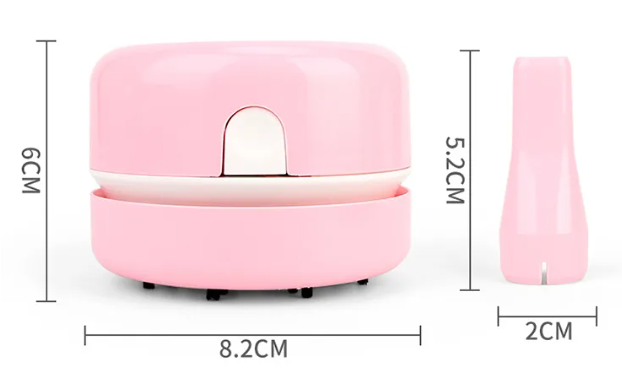 Mini Desktop Vacuum & Electric Eraser Cleaner – Spotless Workspace