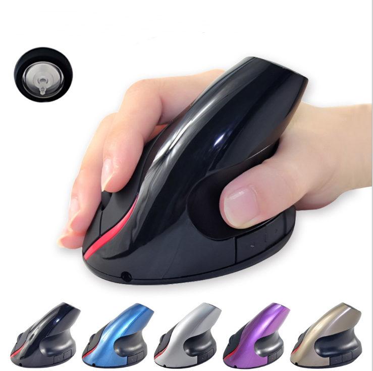 Ergonomic Wireless Vertical Mouse – Rechargeable Comfort Grip