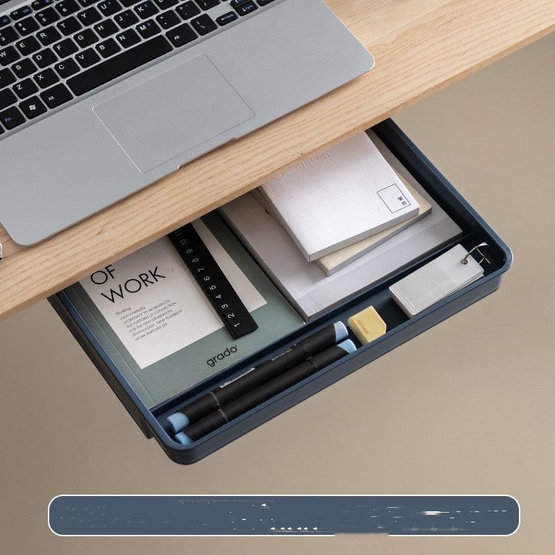 Under Desk Adhesive Drawer Organizer – Hidden Storage Solution
