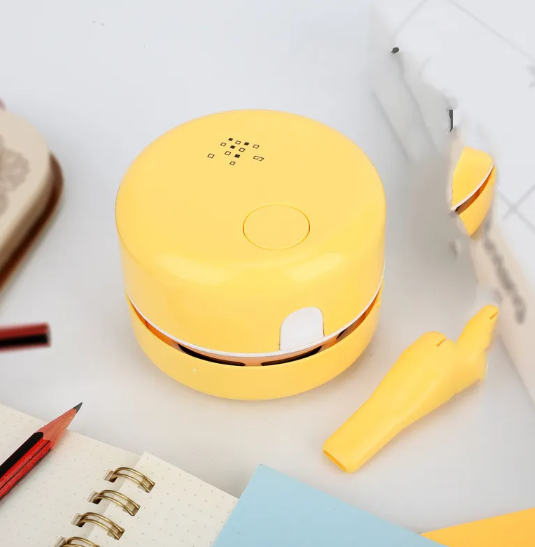 Mini Desktop Vacuum & Electric Eraser Cleaner – Spotless Workspace