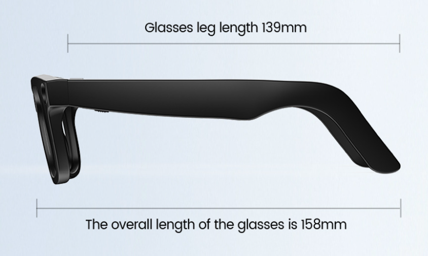 AI Camera Smart Glasses – HD Video, Voice Control & Translation