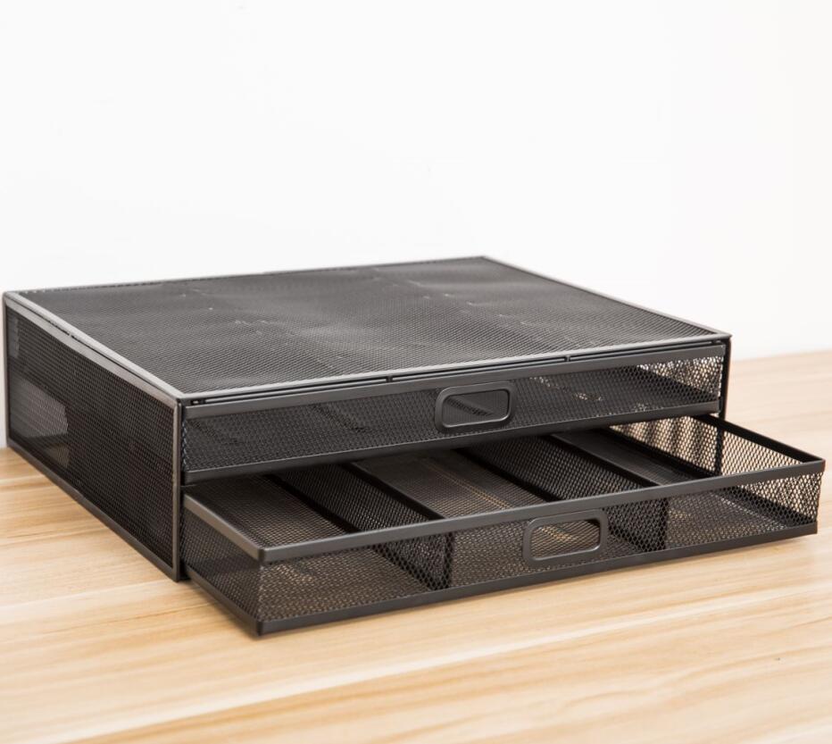 Metal Mesh Monitor Stand & Laptop Riser – Ergonomic Desk Upgrade