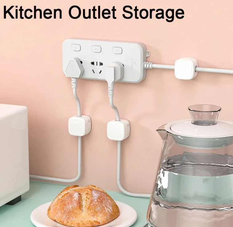 Magnetic Cable Organizer – Compact Cord Clips for a Tidy Desk