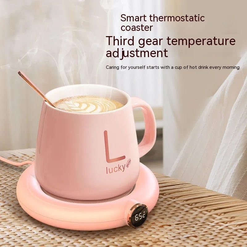 Smart Thermostatic Mug Warmer – Keep Your Coffee Perfectly Warm