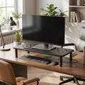 Desktop Monitor Riser in use - lifestyle photo