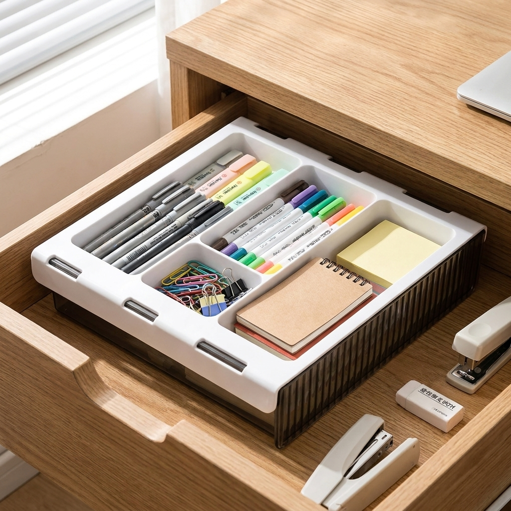 Desk Drawer Organizer in use - lifestyle photo